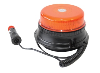 LED výstražný maják 12V-24V 16W oranžový, magnetický